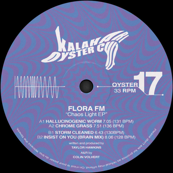 Flora FM - Chaos Light EP | Kalahari Oyster Cult (OYSTER17)