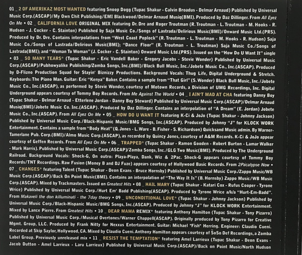 2Pac - The Best Of 2Pac - Part 1: Thug | Interscope Records (0602517478527) - 4