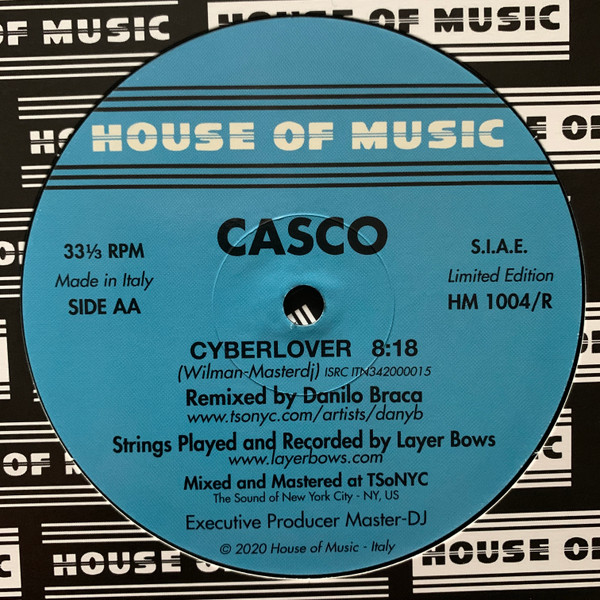 Casco - Cybernetic Love | House Of Music (HM 1004/R)