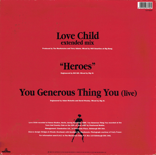 Goodbye Mr. Mackenzie - Love Child | Parlophone (12 R 6247) - 2 Goodbye Mr. Mackenzie - Love Child | Parlophone (12 R 6247) - 2