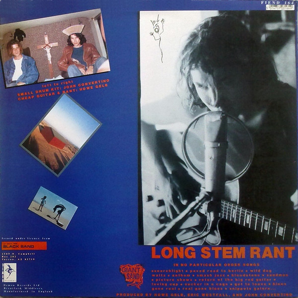 Giant Sand - Long Stem Rant | Demon Records (FIEND 164) - 2