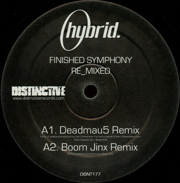 Hybrid - Finished Symphony Re_Mixed | Distinct'ive Records (DISNT177)