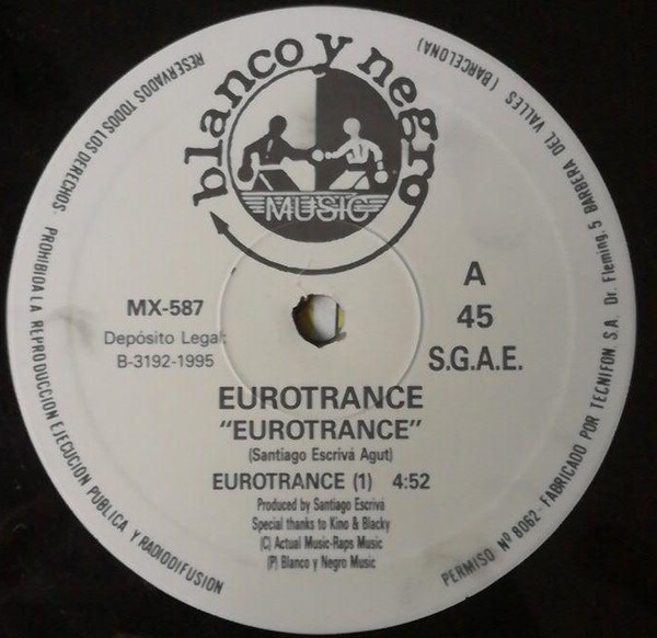 Eurotrance - Eurotrance | Blanco Y Negro (MX-587) - 3