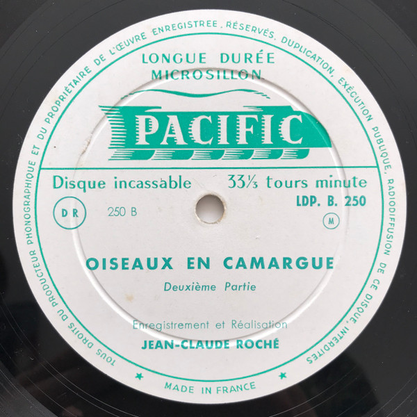 Jean C. Roché - Oiseaux En Camargue | Pacific (LDP-B 250 Med.)