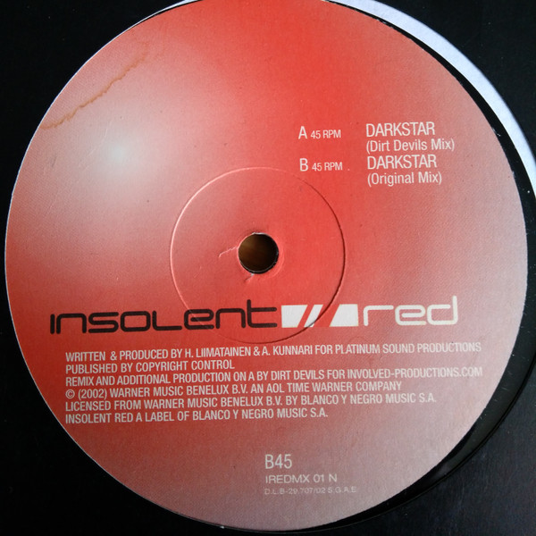 Modulation - Darkstar | Insolent Red (IREDMX 01 N)