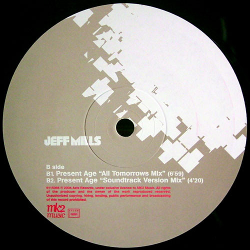Jeff Mills - Three Ages / Present Age (Part One) | MK2 Music (6115066) - 2