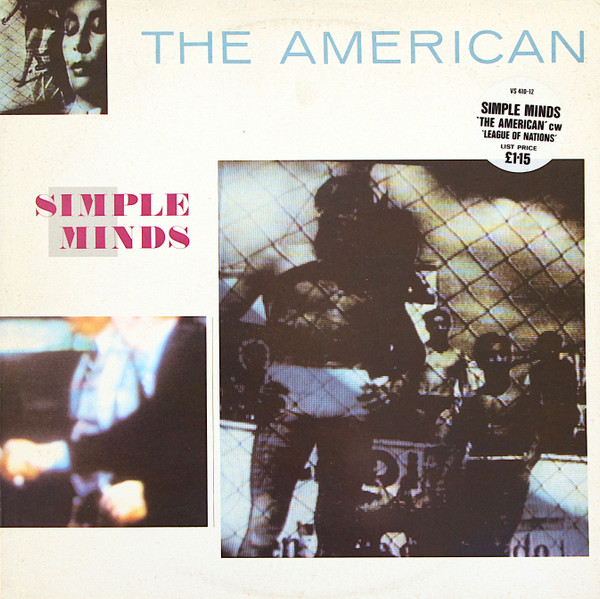 Simple Minds - The American | Virgin (VS 410-12) - main