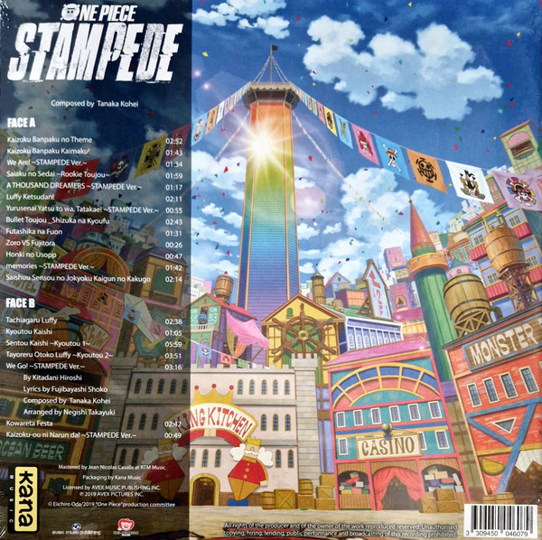 Kouhei Tanaka - One Piece Stampede Original Soundtrack | Kana Music (DV4607) - 2