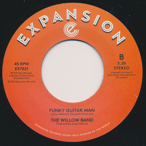 The Willow Band - Willowman / Funky Guitar Man | Expansion (EX7021)