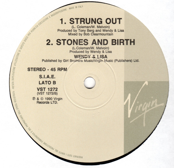 Wendy & Lisa - Strung Out | Virgin (VST 1272)