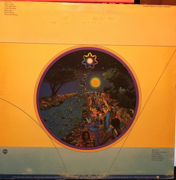 Gary Wright - The Light Of Smiles | Warner Bros. Records (BS 2951) - 2