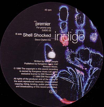 Indigo - Shell Shocked | EMI Premier (DJGO 22) - main Indigo - Shell Shocked | EMI Premier (DJGO 22) - main