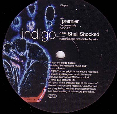 Indigo - Shell Shocked | EMI Premier (DJGO 22) - 2 Indigo - Shell Shocked | EMI Premier (DJGO 22) - 2