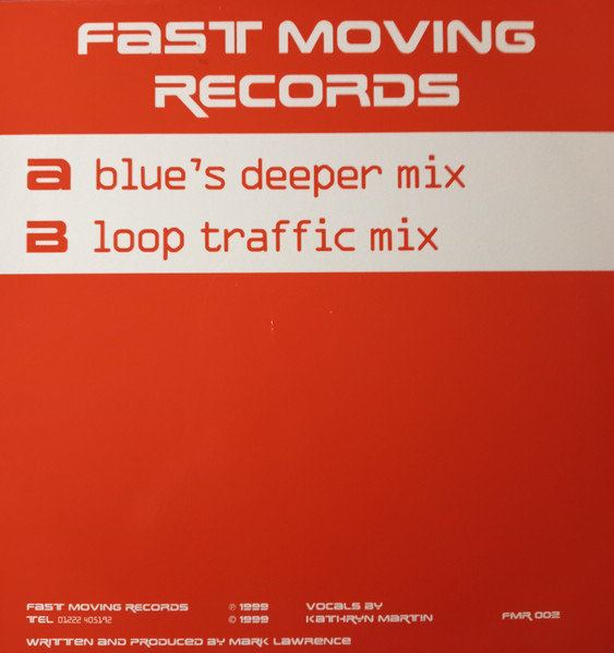 Blue - Intensity | Fast Moving Records (FMR 002) - 2