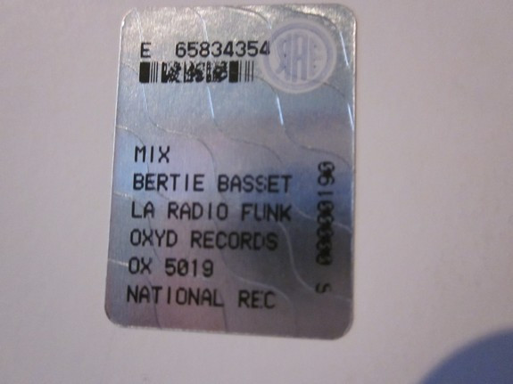Bertie Bassett - La Radio Funk (2000 Disco Music) | Oxyd Records (OX5019)