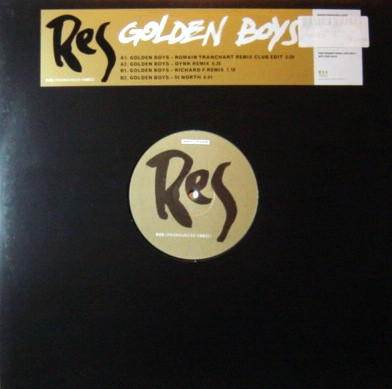 Res - Golden Boys | MCA Records (RESVP2)