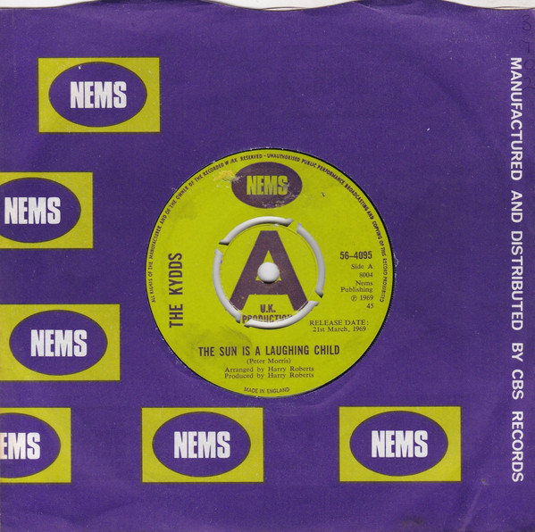 The Kydds - The Sun Is A Laughing Child | NEMS (56-4095) - 3