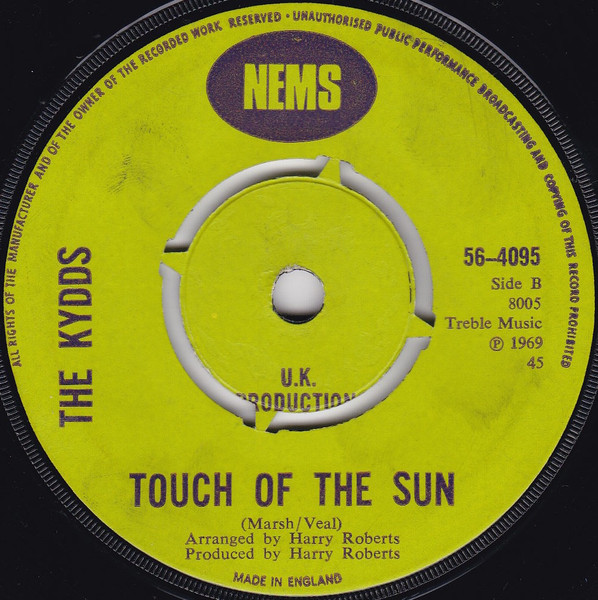 The Kydds - The Sun Is A Laughing Child | NEMS (56-4095) - 2