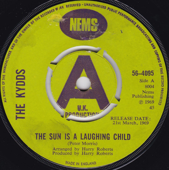 The Kydds - The Sun Is A Laughing Child | NEMS (56-4095) - main