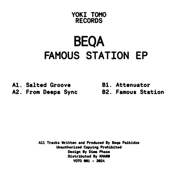 BEQA - Famous Station EP | Yoki Tomo Records (YOTO001) - 2 BEQA - Famous Station EP | Yoki Tomo Records (YOTO001) - 2