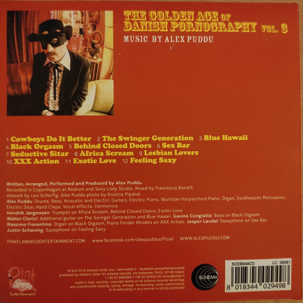 Alex Puddu - The Golden Age Of Danish Pornography Vol. 3 | Schema (SCEB949CD) - 2