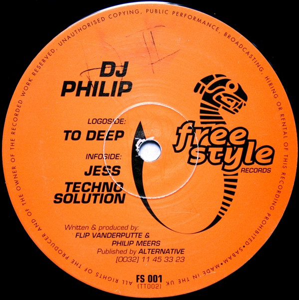 DJ Philip - To Deep | Freestyle Records (FS 001)