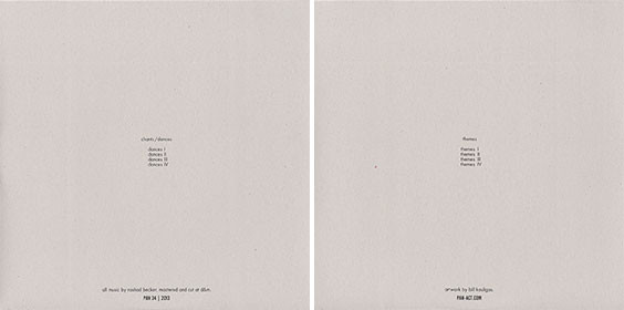 Rashad Becker - Traditional Music Of Notional Species Vol. I | Pan (PAN 34) - 3