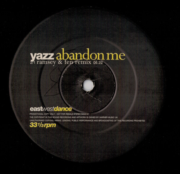 Yazz - Abandon Me | EastWest (SAM 3161) - 4