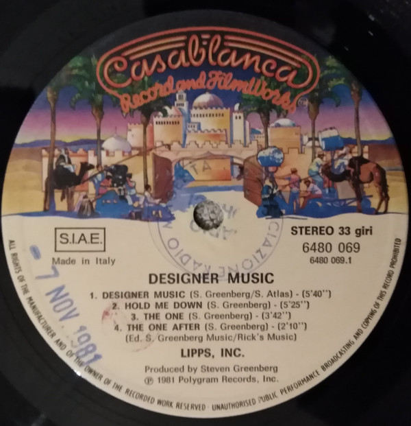 Lipps, Inc. - Designer Music | Casablanca (6480 069) - main Lipps, Inc. - Designer Music | Casablanca (6480 069) - main