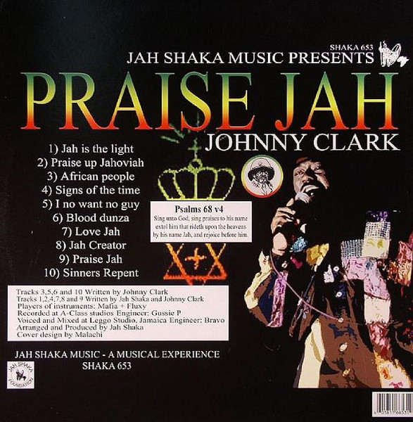 Johnny Clarke - Praise Jah | Jah Shaka Music (SHAKA 653) - 2 Johnny Clarke - Praise Jah | Jah Shaka Music (SHAKA 653) - 2