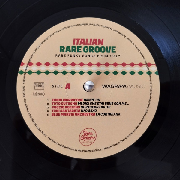 Various - Italian Rare Groove (Rare Funky Songs From Italy) | Wagram Music (3453146) - 3