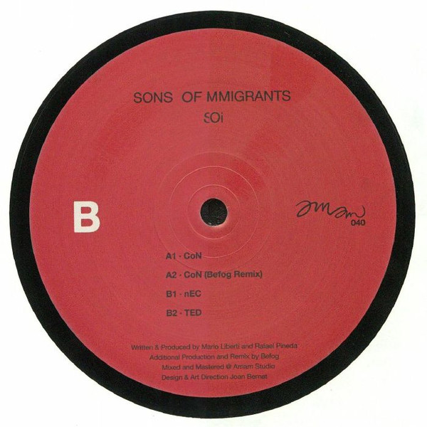 Sons Of Immigrants - SOi | Amam (AMAM040)