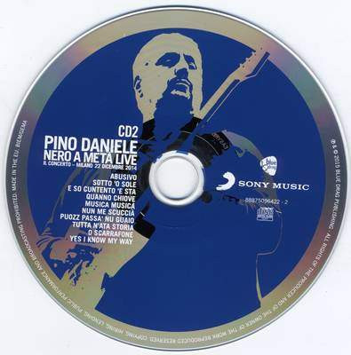 Pino Daniele - Nero A Metà Live | Blue Drag (88875096422) - 4