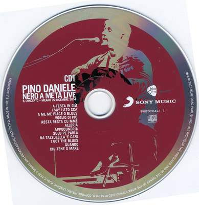 Pino Daniele - Nero A Metà Live | Blue Drag (88875096422) - 3