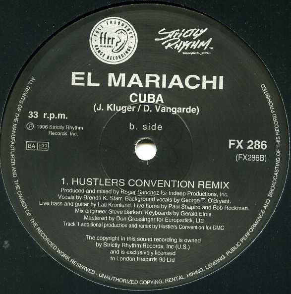 El Mariachi - Cuba | FFRR (FX 286) - 4