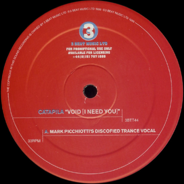 Catapila - Void (I Need You) | 3 Beat Music Ltd. (3BTT44) - 3 Catapila - Void (I Need You) | 3 Beat Music Ltd. (3BTT44) - 3