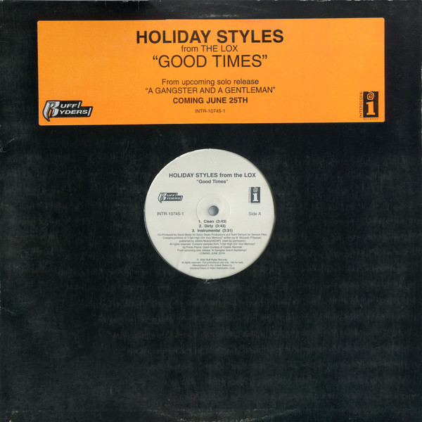 Holiday Styles - Good Times | Interscope Records (INTR-10745-1)