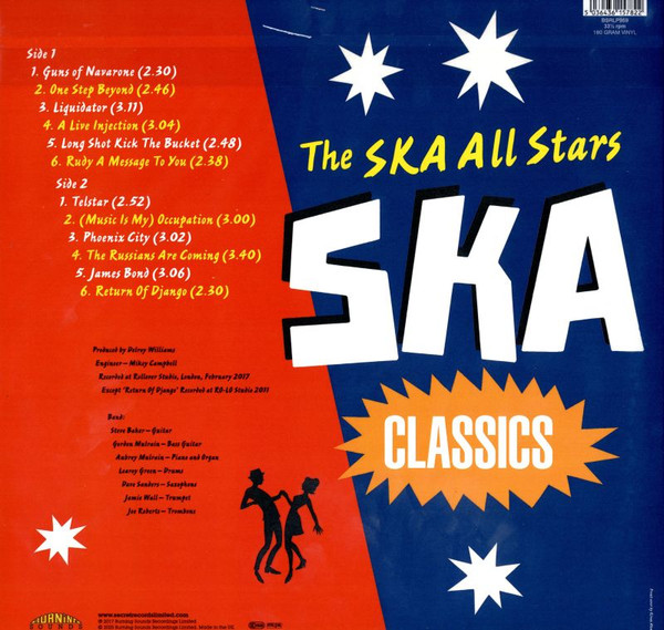 The Ska Allstars - SKA Classics | Burning Sounds Recordings Ltd. (BSRLP959) - 2