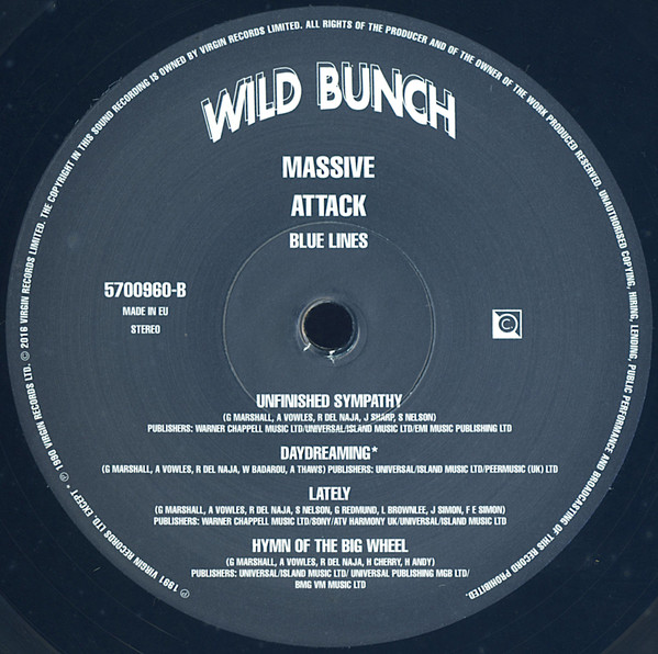 Massive Attack - Blue Lines | Virgin (5700960) - 4 Massive Attack - Blue Lines | Virgin (5700960) - 4