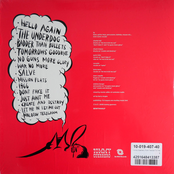 Tommy Guerrero - From The Soil To The Soul | Be With Records (BEWITH065LP) - 2