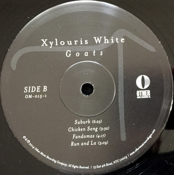 Xylouris White - Goats | Other Music Recording Co. (OM-015-1) - 4