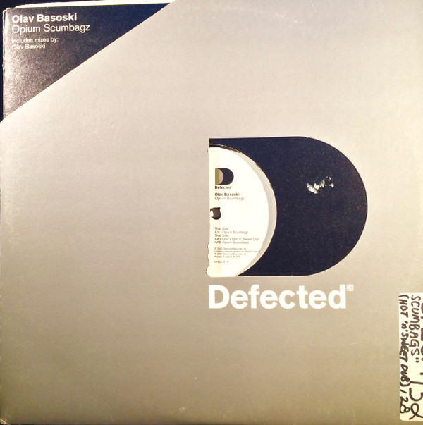 Olav Basoski - Opium Scumbagz | Defected (DFECT20) Olav Basoski - Opium Scumbagz | Defected (DFECT20)