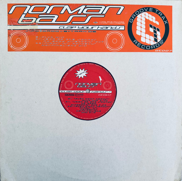Norman Bass - Clap Your Hands | Groove Trax Records (GT007)