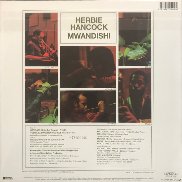 Herbie Hancock - Mwandishi | Music On Vinyl (MOVLP2188) - 2 Herbie Hancock - Mwandishi | Music On Vinyl (MOVLP2188) - 2