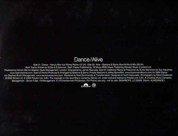 S Club 7 - Dance / Alive | Polydor (ALIVEDANCE1) - 2
