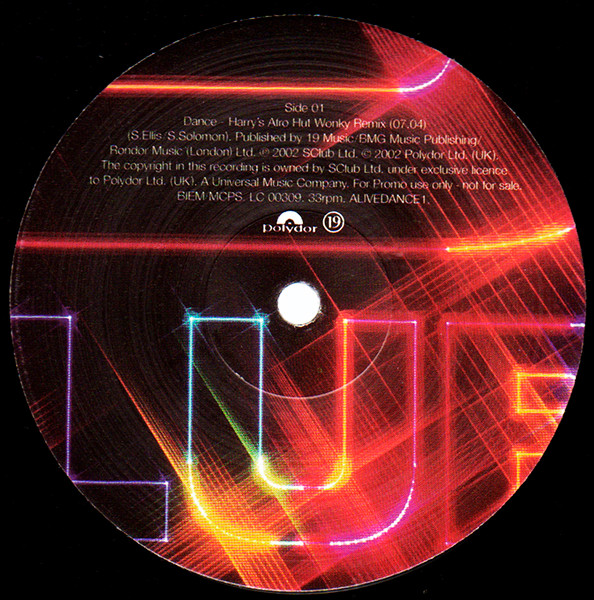 S Club 7 - Dance / Alive | Polydor (ALIVEDANCE1) - 3