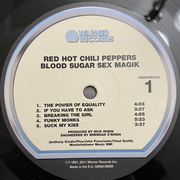 Red Hot Chili Peppers - Blood Sugar Sex Magik | Warner Records (093624954163) - 3 Red Hot Chili Peppers - Blood Sugar Sex Magik | Warner Records (093624954163) - 3
