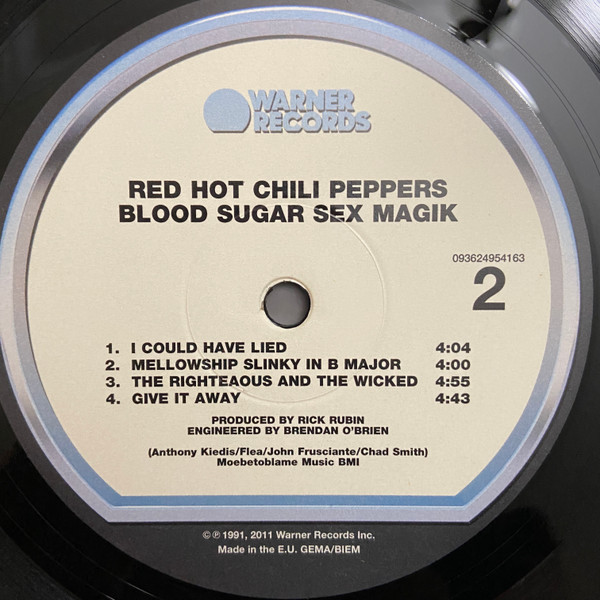 Red Hot Chili Peppers - Blood Sugar Sex Magik | Warner Records (093624954163) - 4 Red Hot Chili Peppers - Blood Sugar Sex Magik | Warner Records (093624954163) - 4