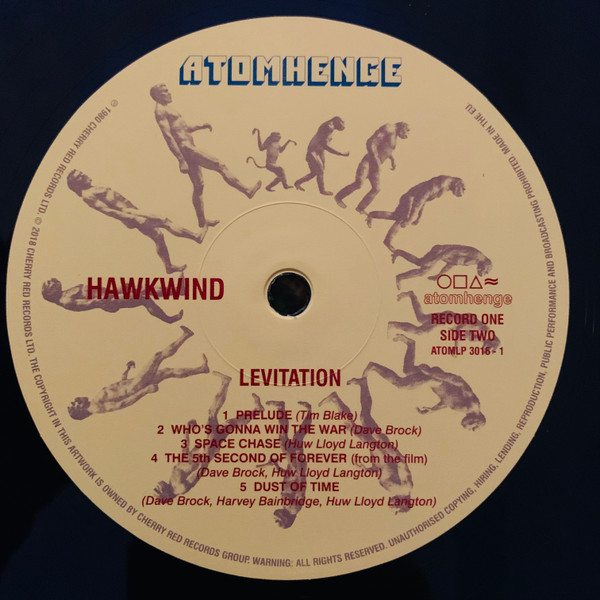 Hawkwind - Levitation | Atomhenge (ATOMLP 3016) - 4