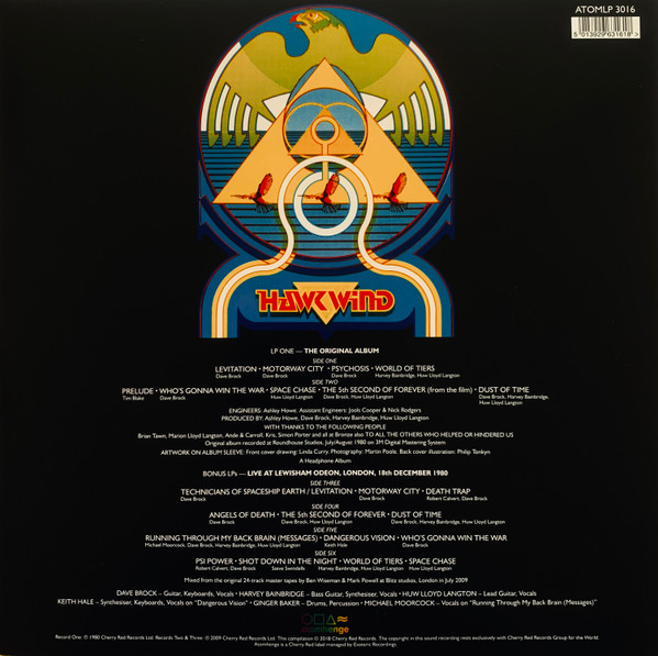 Hawkwind - Levitation | Atomhenge (ATOMLP 3016) - 2